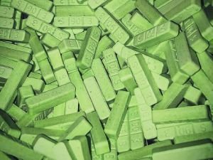 Green Xanax Bar